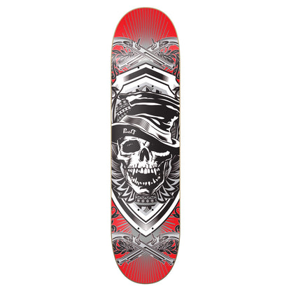 Graphic Skull Hat Skateboard Deck