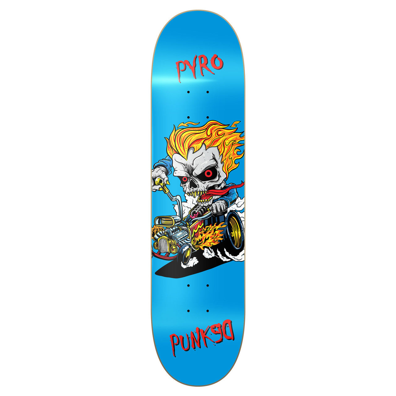 Graphic Hot Rod Pyro Skateboard Deck