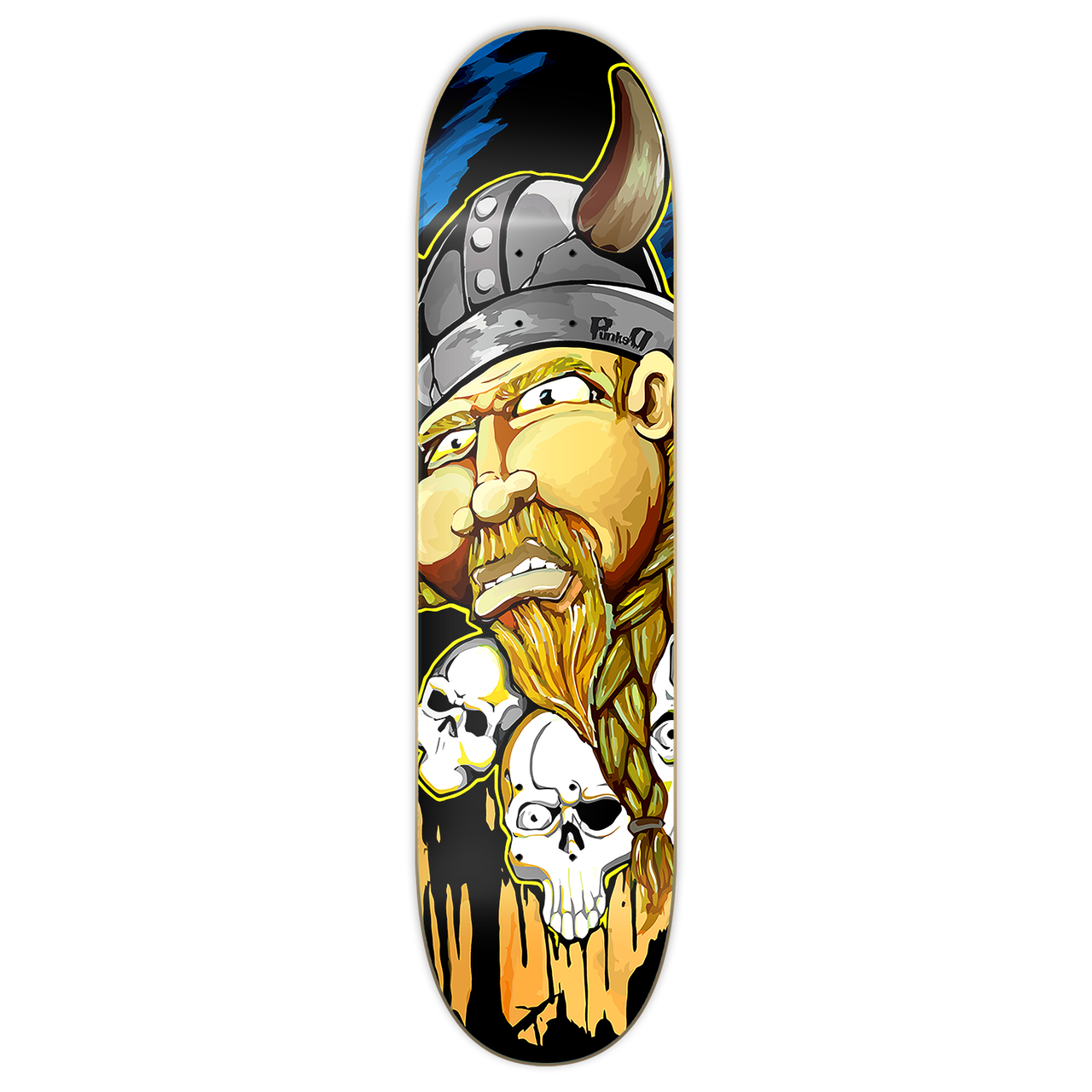 Graphic Viking Skateboard Deck