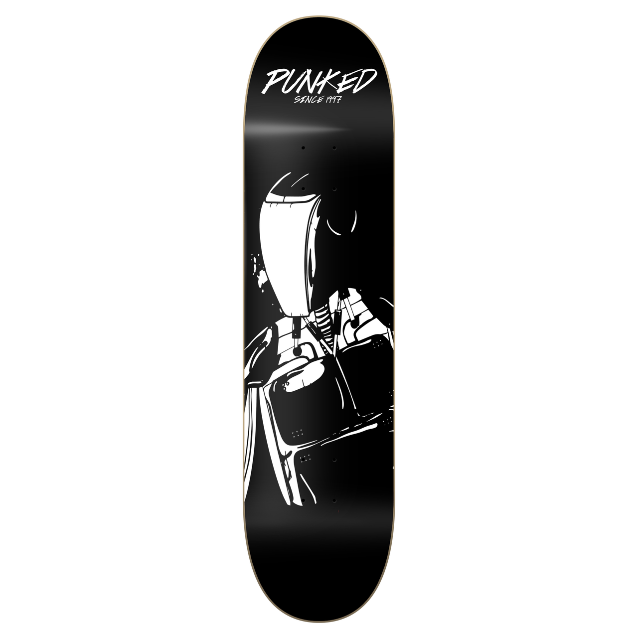 Graphic Robo Punked Skateboard Deck