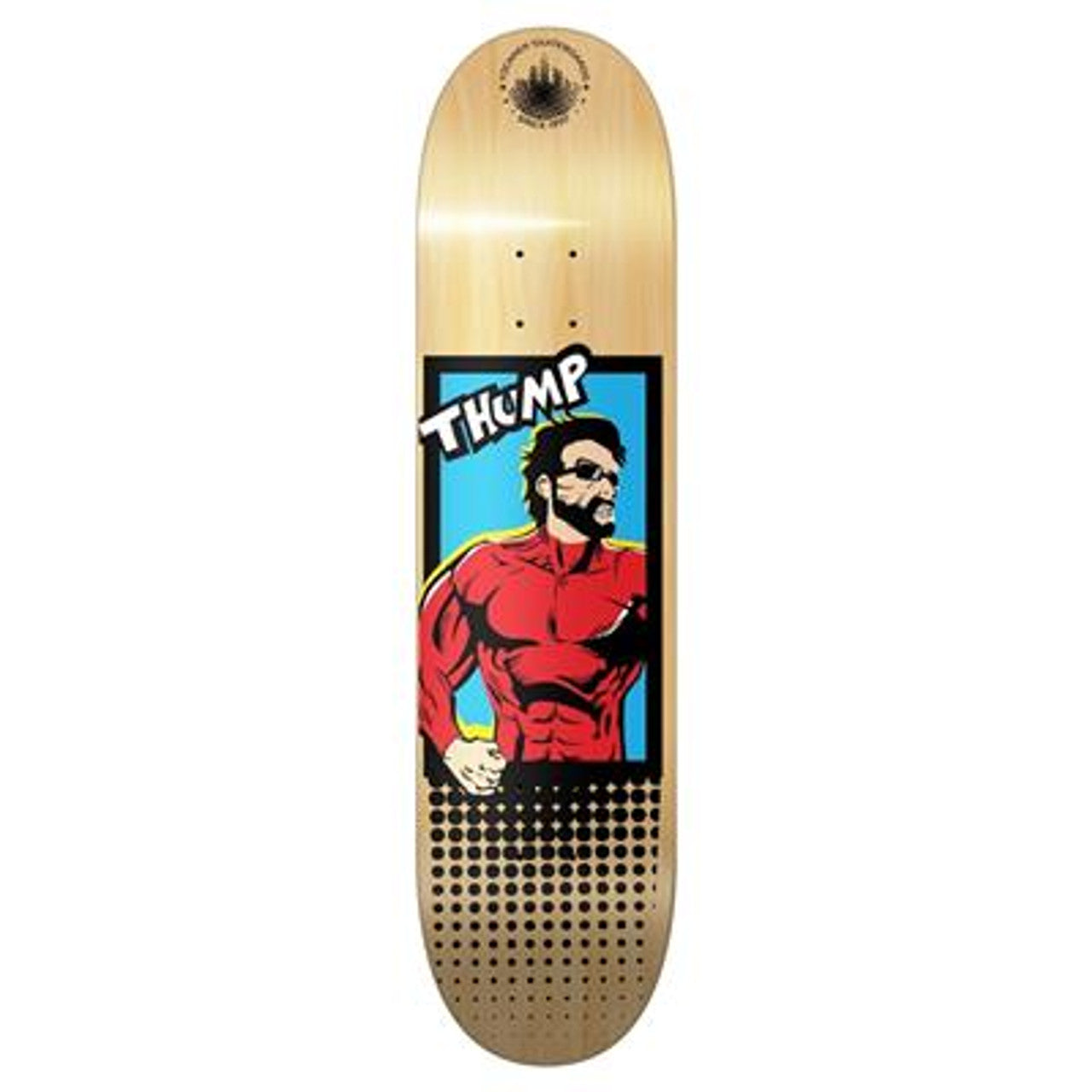 Graphic Skateboard Deck - Comix Series - Thunder
