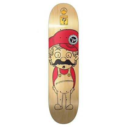 Graphic Skateboard Deck - Retro Series - Stache