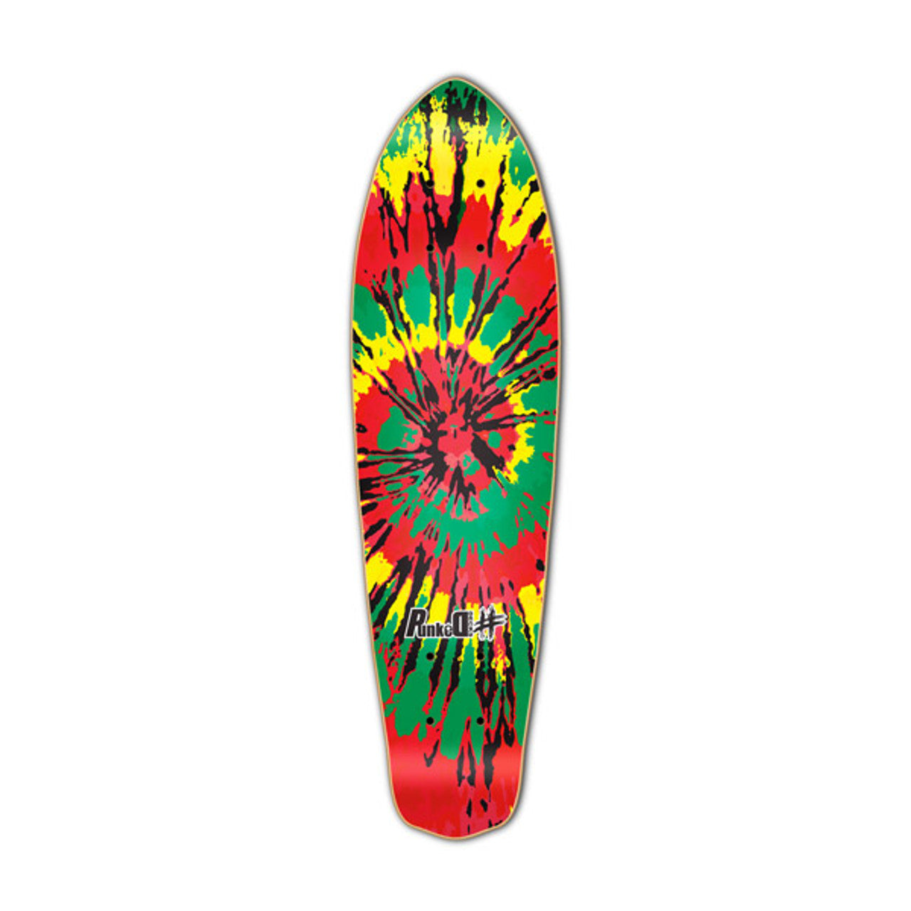 Yocaher Micro Cruiser Deck - Tiedye Rasta