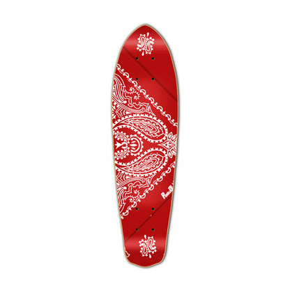 Yocaher Micro Cruiser Deck - Bandana Red