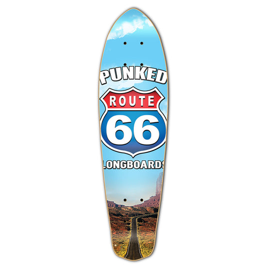 Yocaher Micro Cruiser Deck - Route 66 Series - The Run