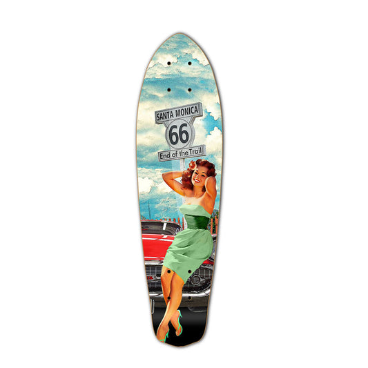 Yocaher Micro Cruiser Deck - Route 66 Series - RTE-66