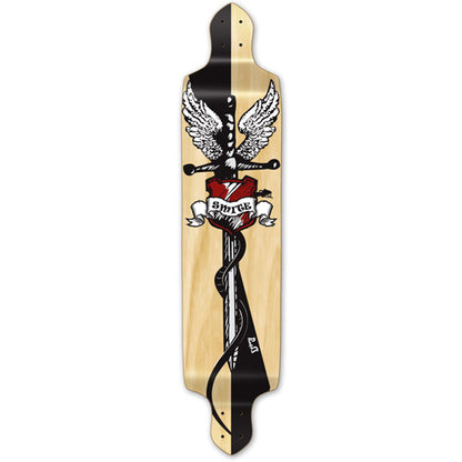 Yocaher Drop Down Longboard Deck - Smite