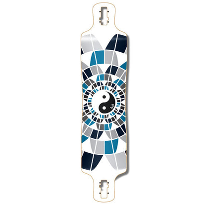 Yocaher Lowrider Longboard Deck - Ying Yang