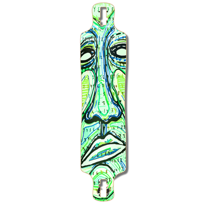 Yocaher Lowrider Longboard Deck - Countdown