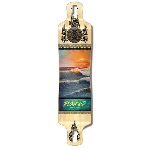 Yocaher Lowrider Longboard Deck - Wave Scene