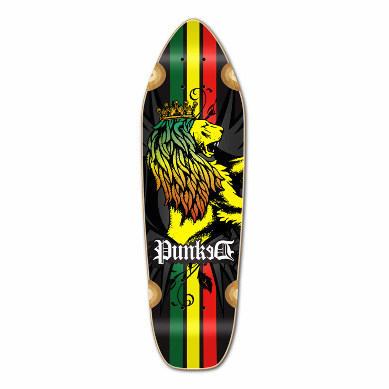 Yocaher Mini Cruiser Deck - Rasta