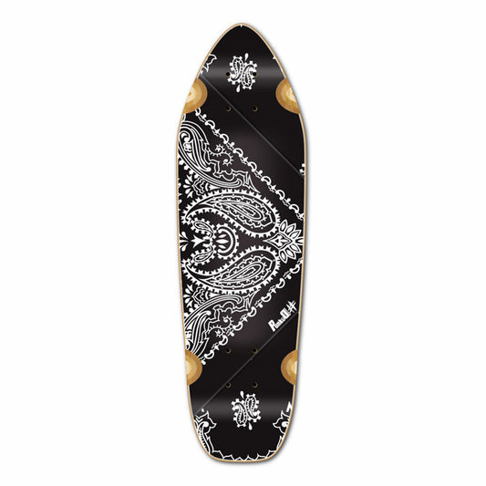 Yocaher Mini Cruiser Deck - Bandana Black