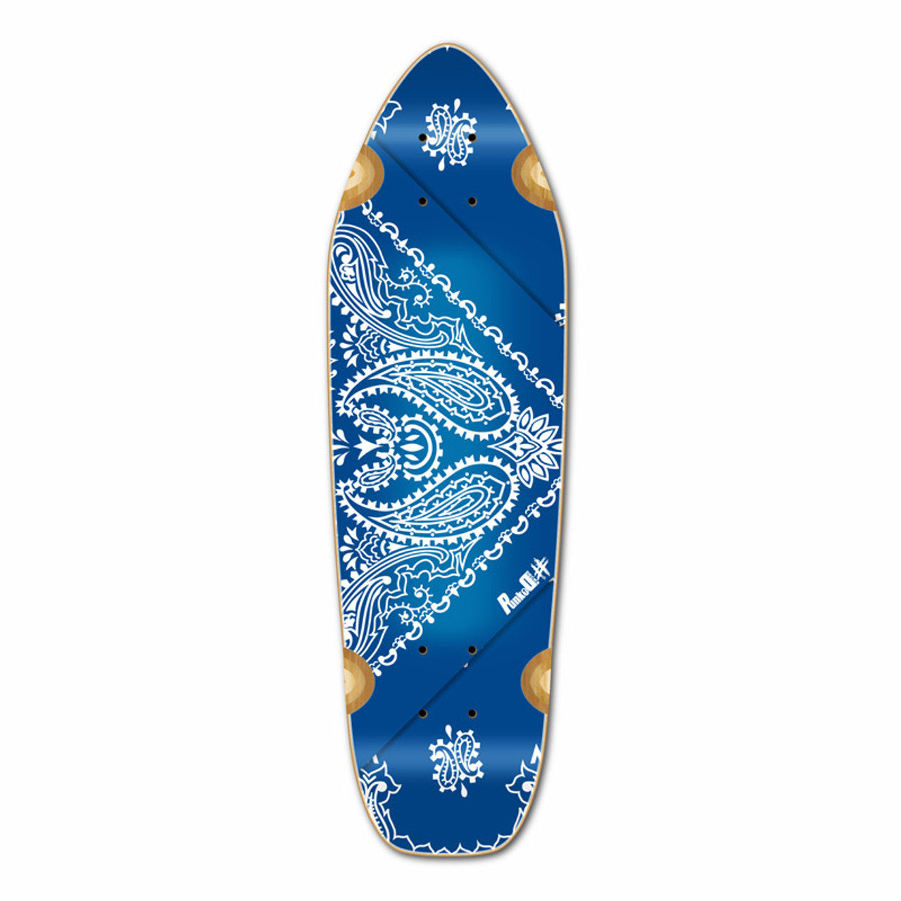 Yocaher Mini Cruiser Deck - Bandana Blue