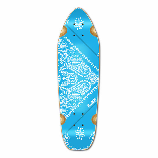 Yocaher Mini Cruiser Deck - Bandana SkyBlue