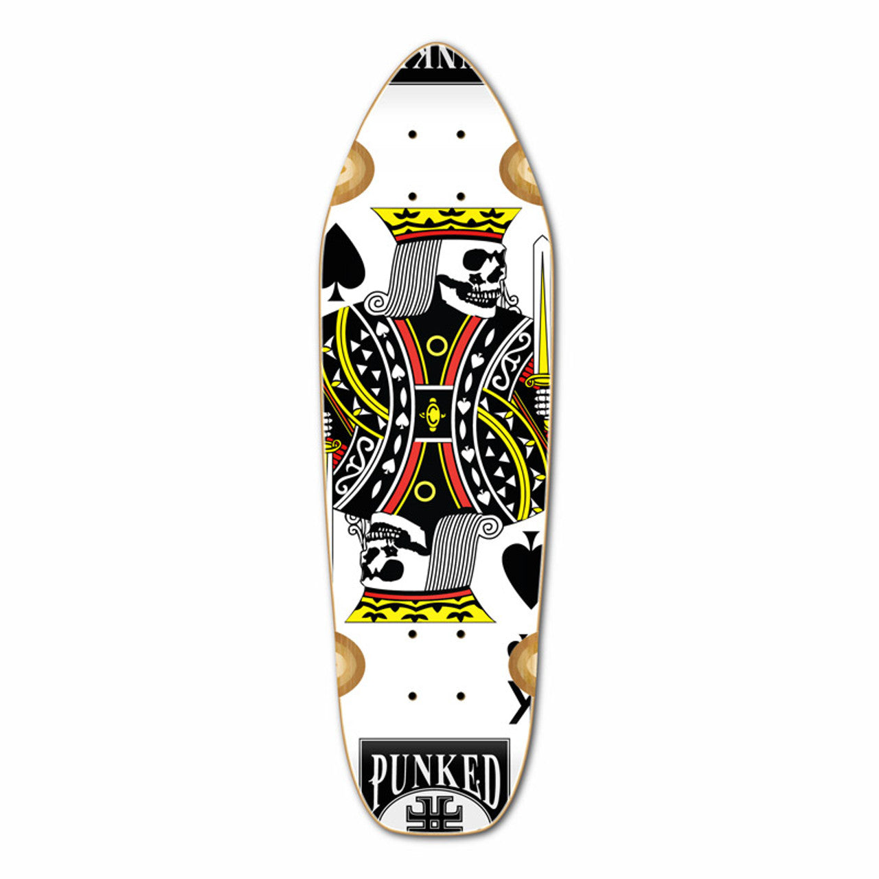 Yocaher Mini Cruiser Deck - King of Spades