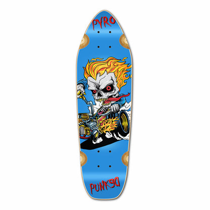 Yocaher Mini Cruiser Deck - Hot Rod Pyro