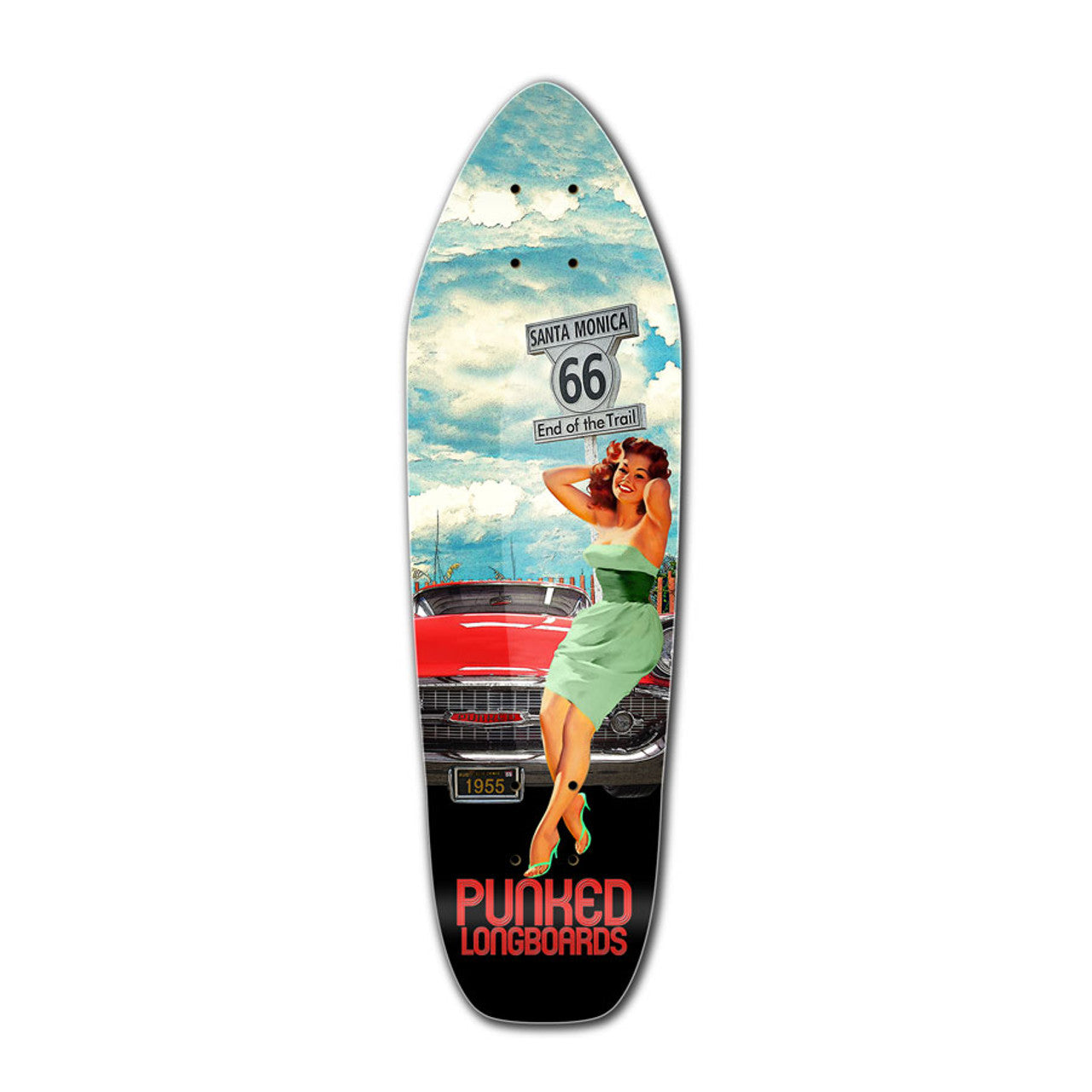 Yocaher Mini Cruiser Deck - Route 66 Series - RTE-66