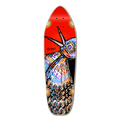 Yocaher Mini Cruiser Deck - The Bird Red