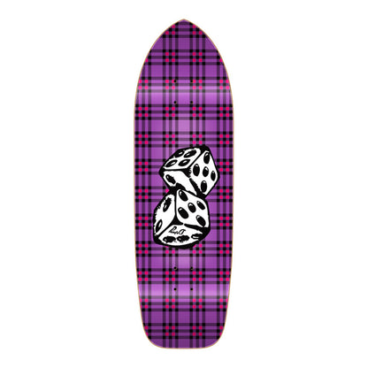 Yocaher Old School Longboard Deck - Dice