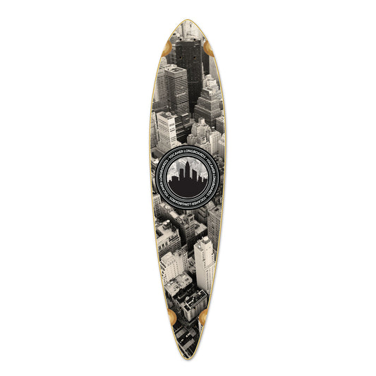 Yocaher Pintail Longboard Deck - New York