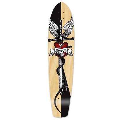 Yocaher Slimkick Longboard Deck - Smite