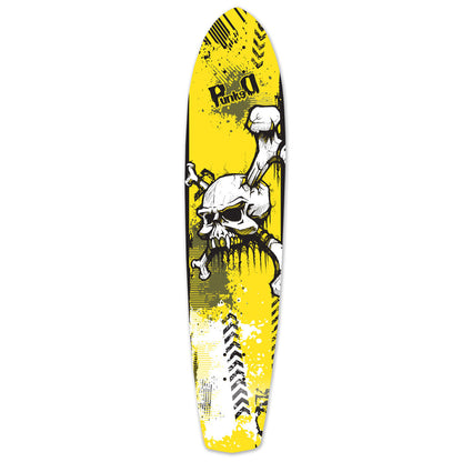 Yocaher Slimkick Longboard Deck - Yskull