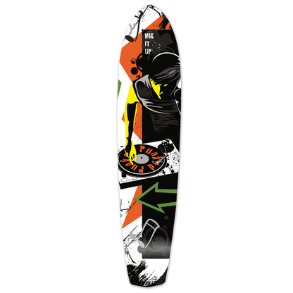 Yocaher Slimkick Longboard Deck - Mixitup