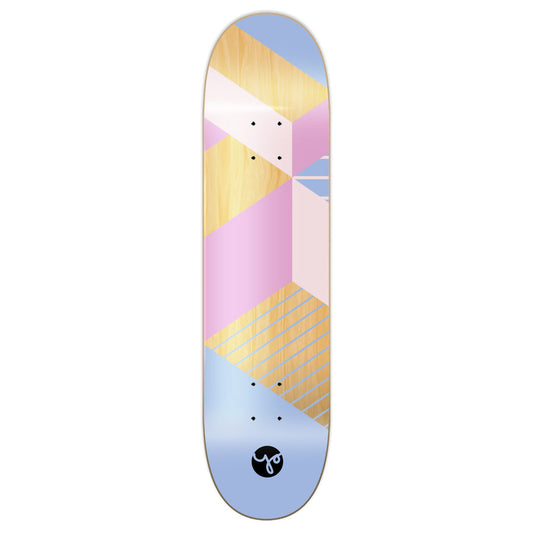 Graphic Skateboard Deck - Geometric Series - Purple