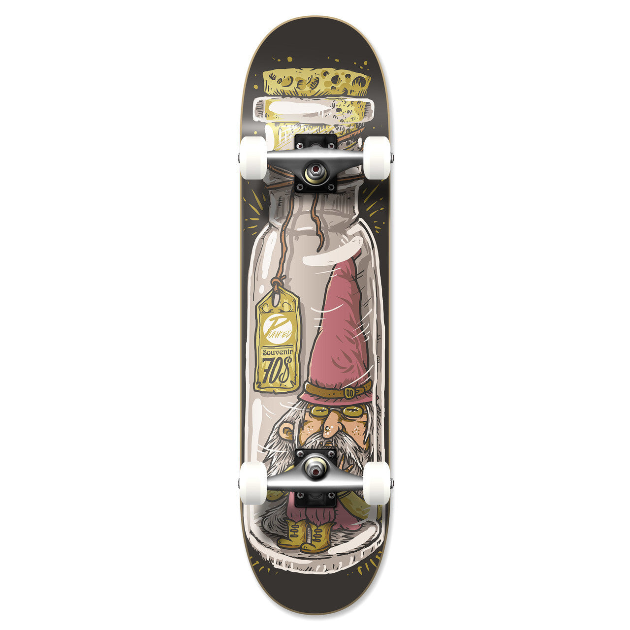 Yocaher Complete Skateboard 7.75" - Gnome