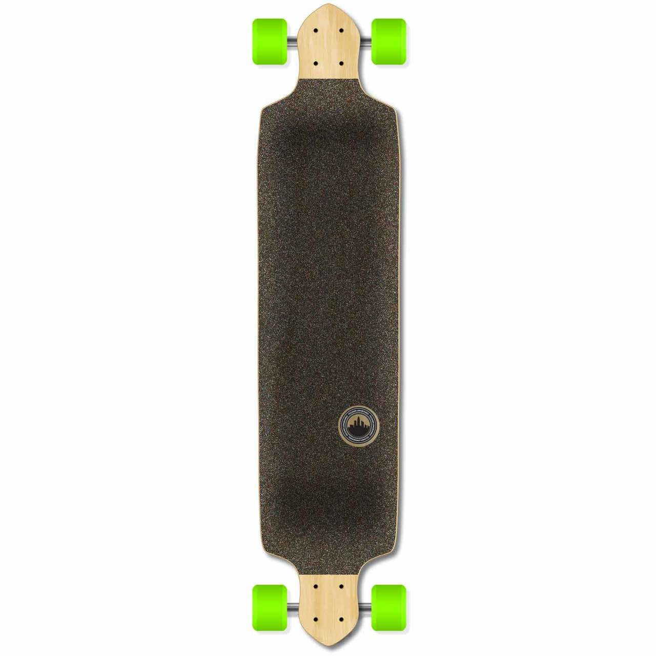 Yocaher Drop Down Longboard Complete - Stained Black