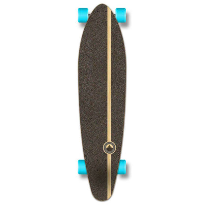 Yocaher Kicktail Longboard Complete - The Bird Red