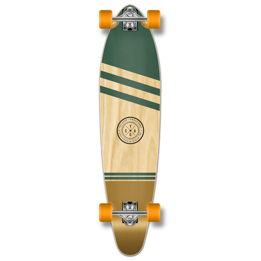 Yocaher Kicktail Longboard Complete - Earth Series - Wind