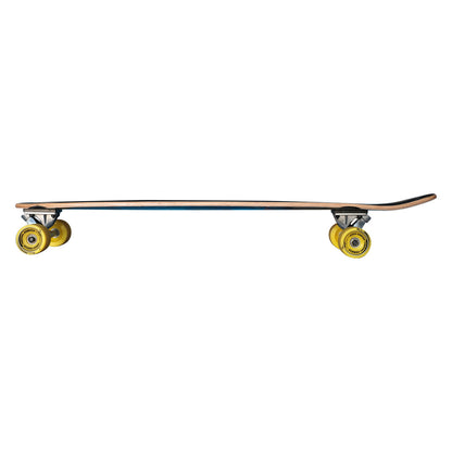 Yocaher Kicktail Longboard Complete - VW Bettle Series - Red