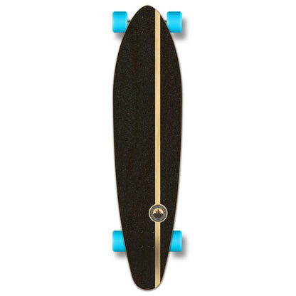 Yocaher Kicktail Longboard Complete - VW Bettle Series - Yellow