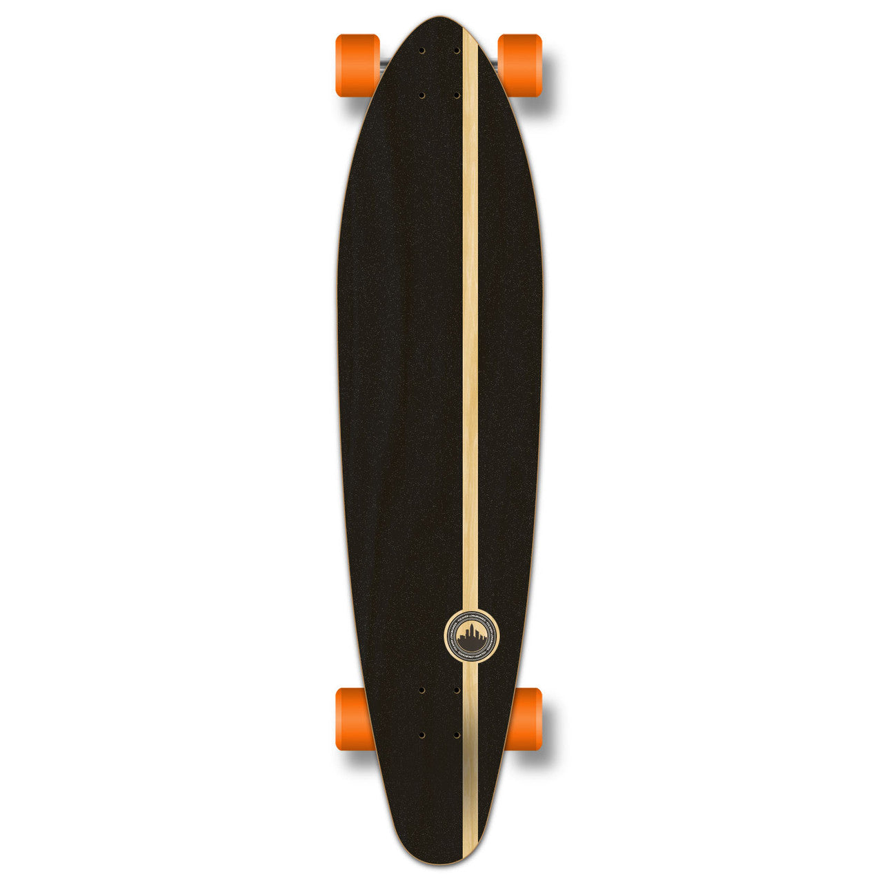Yocaher Kicktail Longboard Complete - Earth Series - Wind
