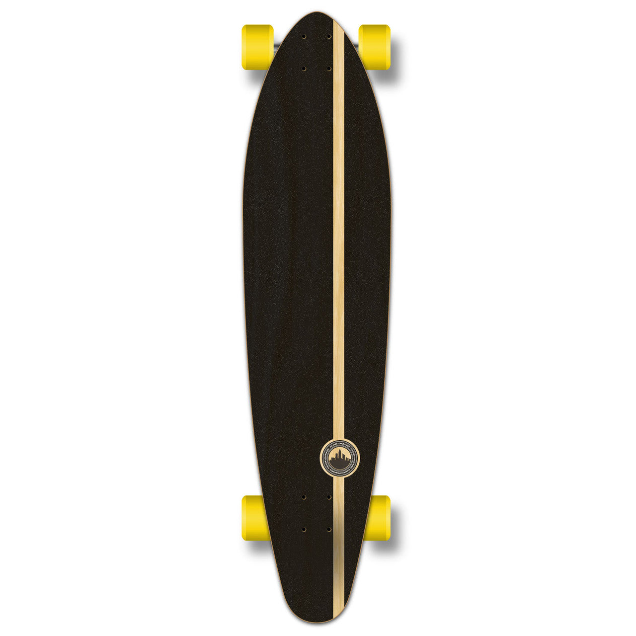 Yocaher Kicktail Longboard Complete - VW Bettle Series - Red