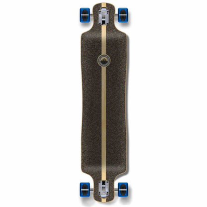 Yocaher Lowrider Longboard Complete - White Digital Wave