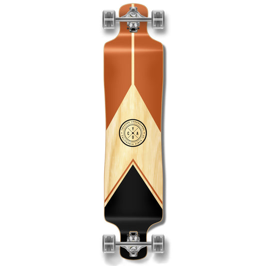 Yocaher Lowrider Longboard Complete - Earth Series - Mountain
