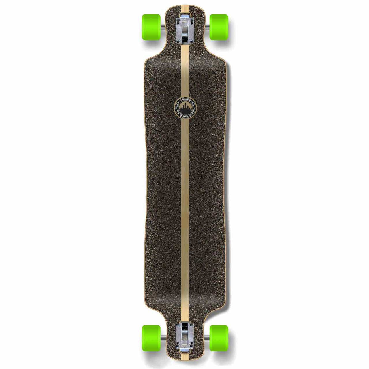 Yocaher Lowrider Longboard Complete - Stained Purple