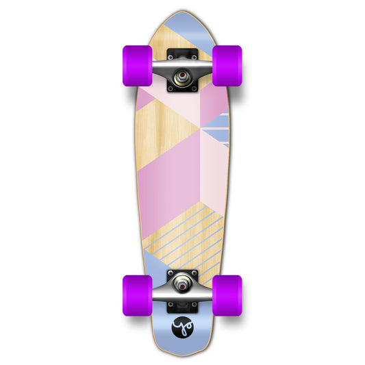 Yocaher Micro Cruiser Complete - Geometric Series - Purple