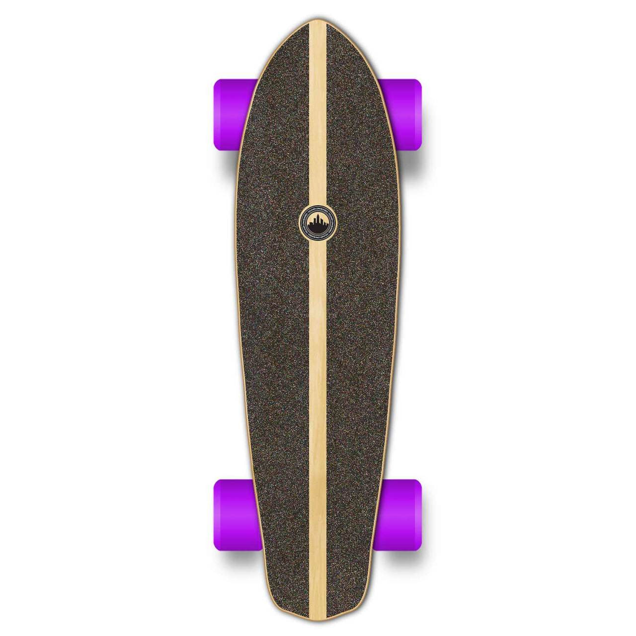 Yocaher Micro Cruiser Complete - Geometric Series - Purple