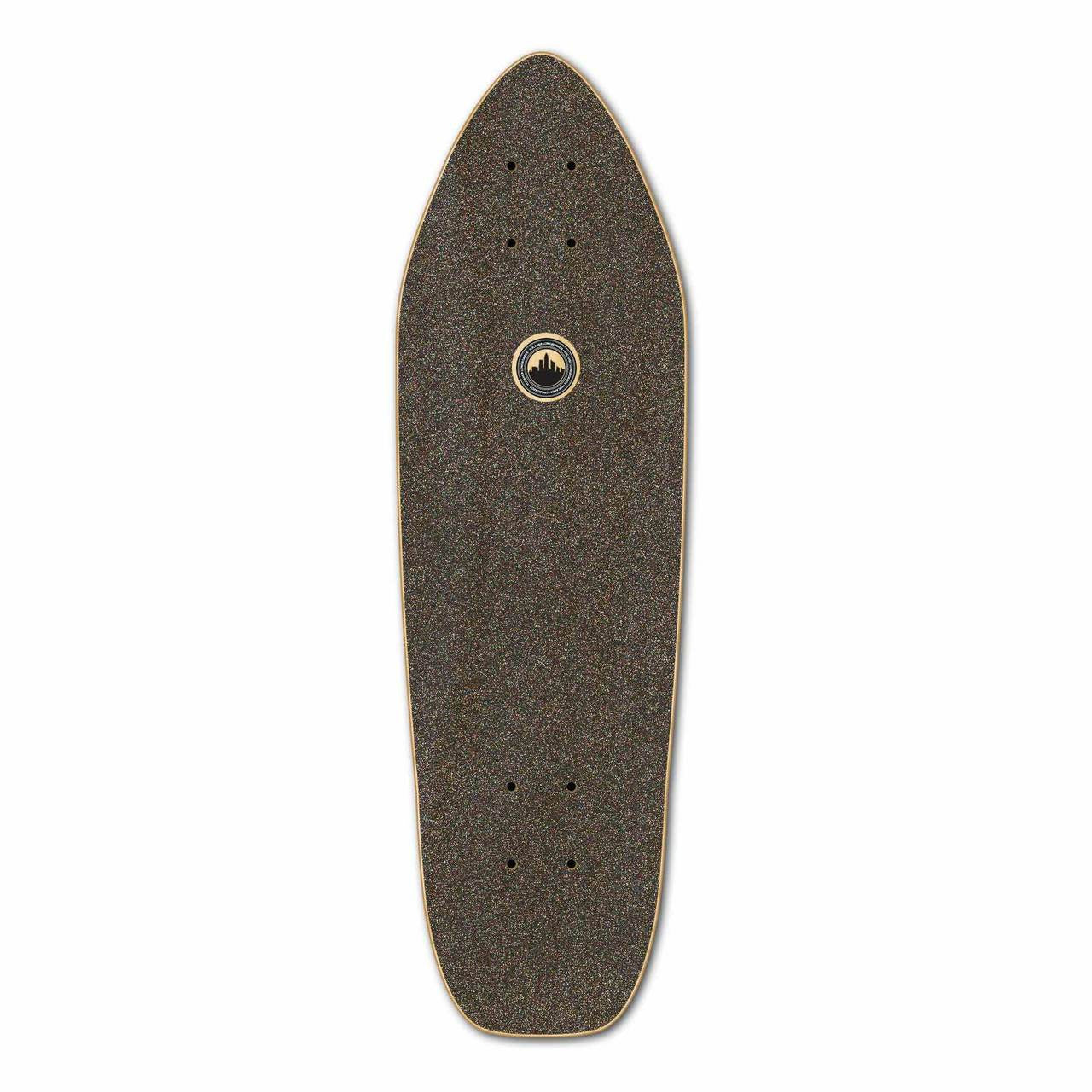 Yocaher Mini Cruiser Blank Deck - Stained Green