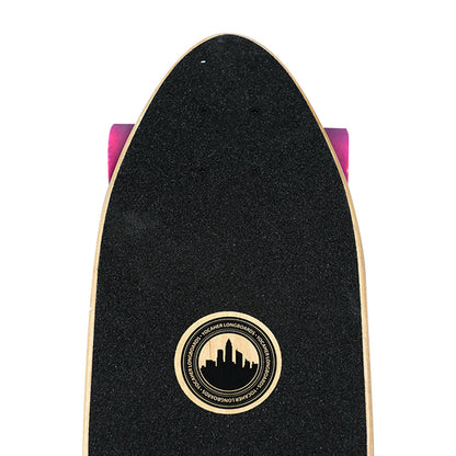 Yocaher Mini Cruiser Complete  -  Rockstar Kitty Cat - Purple Pepper