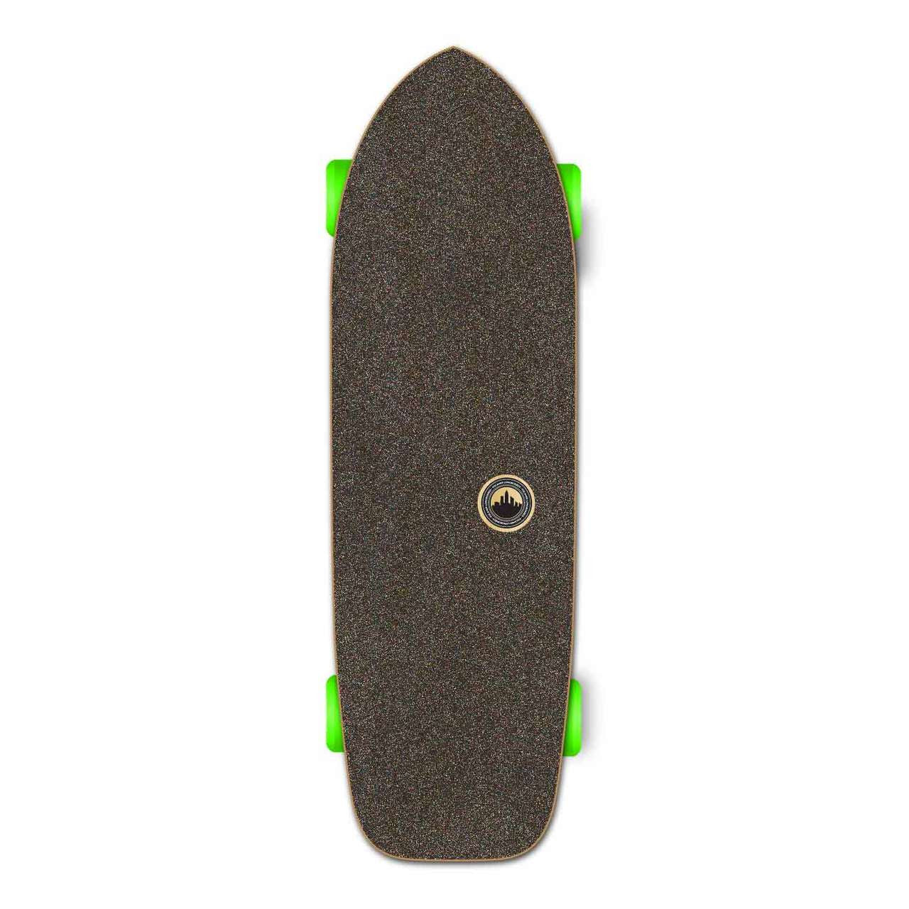 Yocaher Old School Longboard Complete - Palm City Rasta