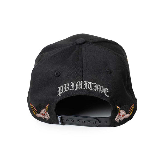 Primitive UNISEX CELESTIAL SNAPBACK BLACK BILLED HAT
