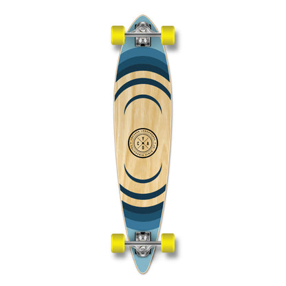 Yocaher Pintail Longboard Complete - Earth Series - Ripple