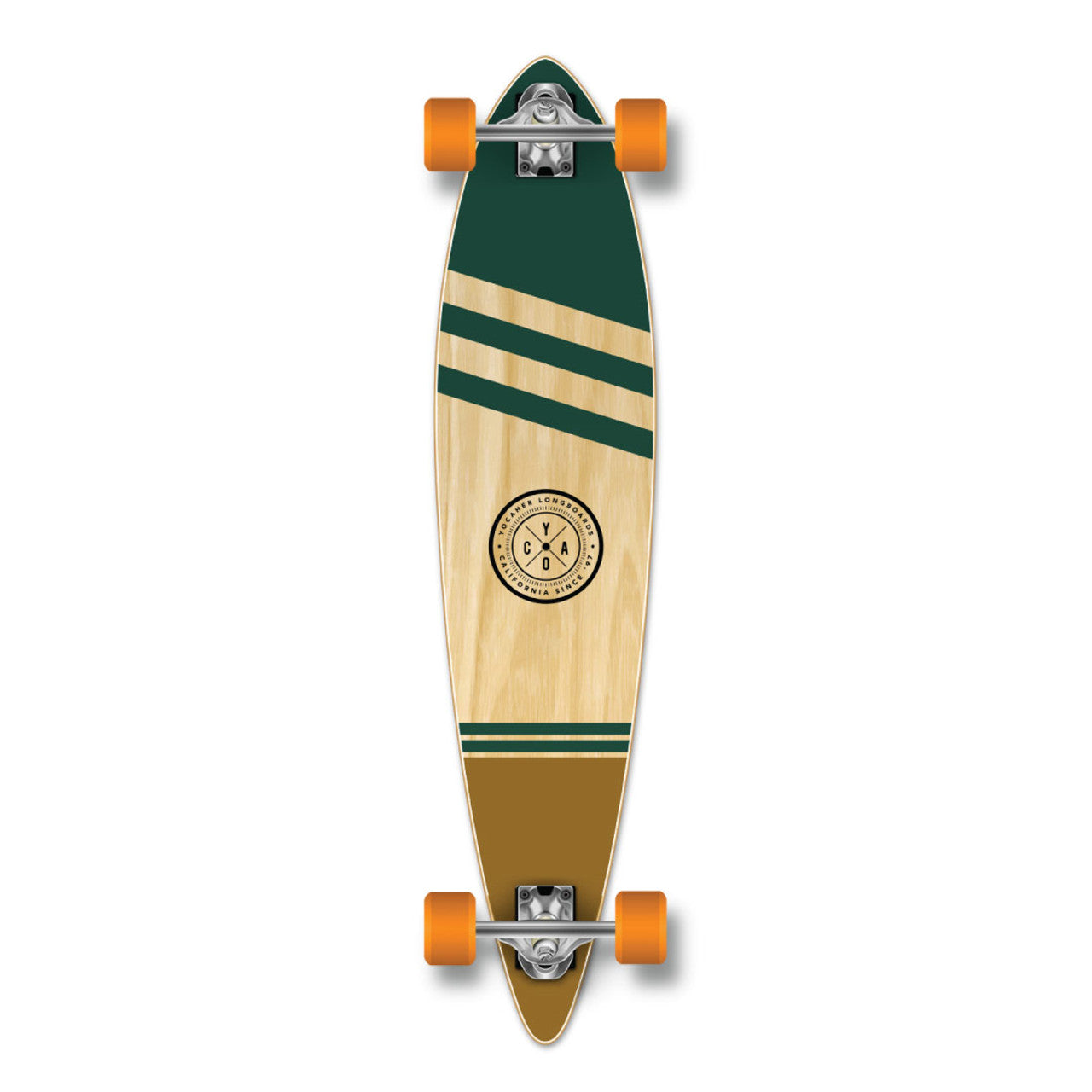 Yocaher Pintail Longboard Complete - Earth Series - Wind