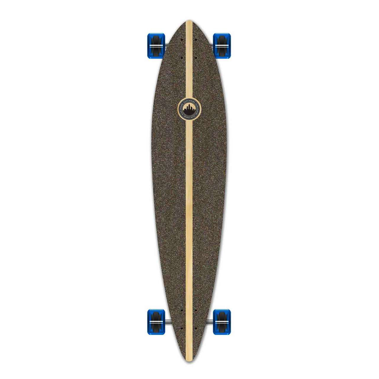 Yocaher Pintail Longboard Complete - Natural Surfer