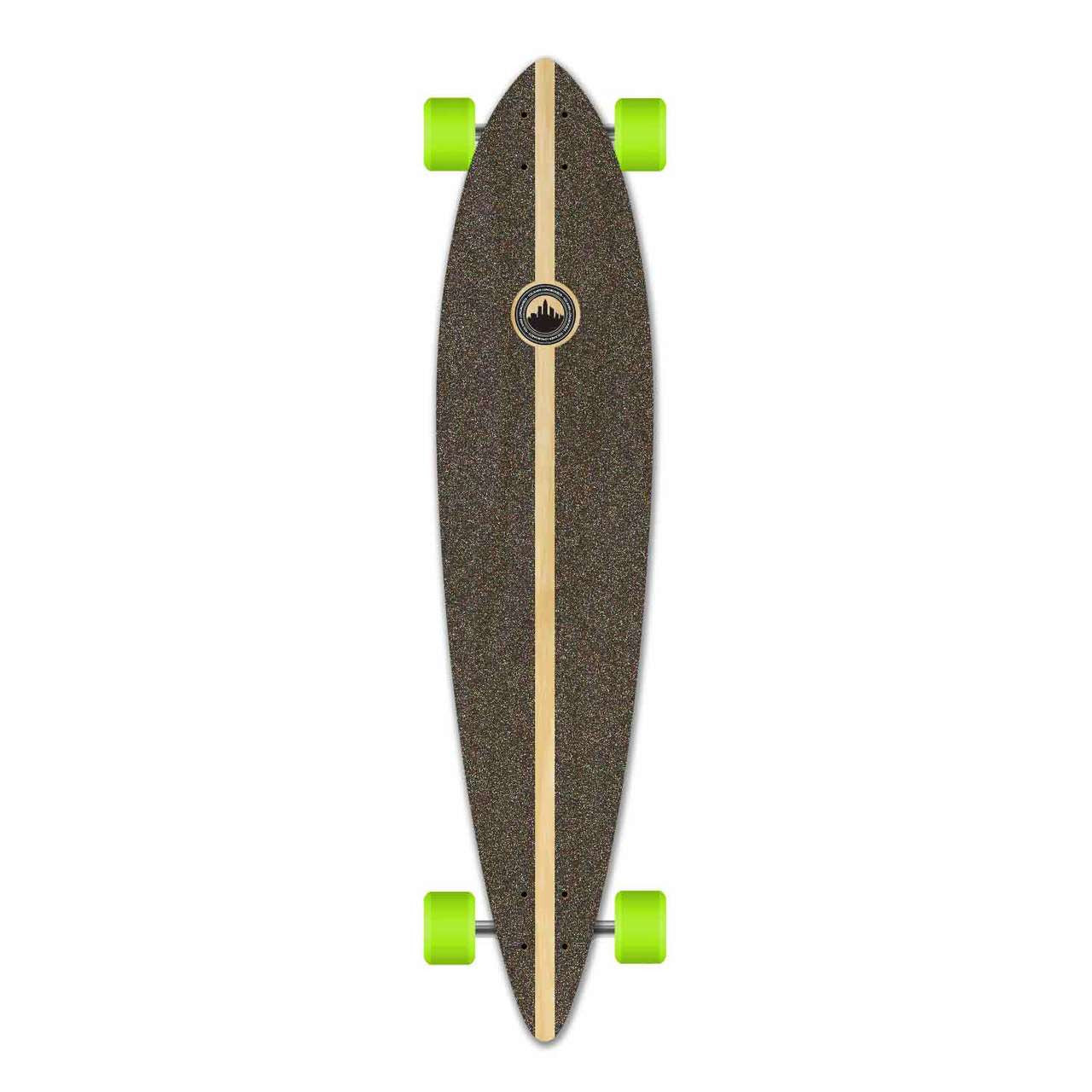 Yocaher Pintail Longboard Complete - Rasta