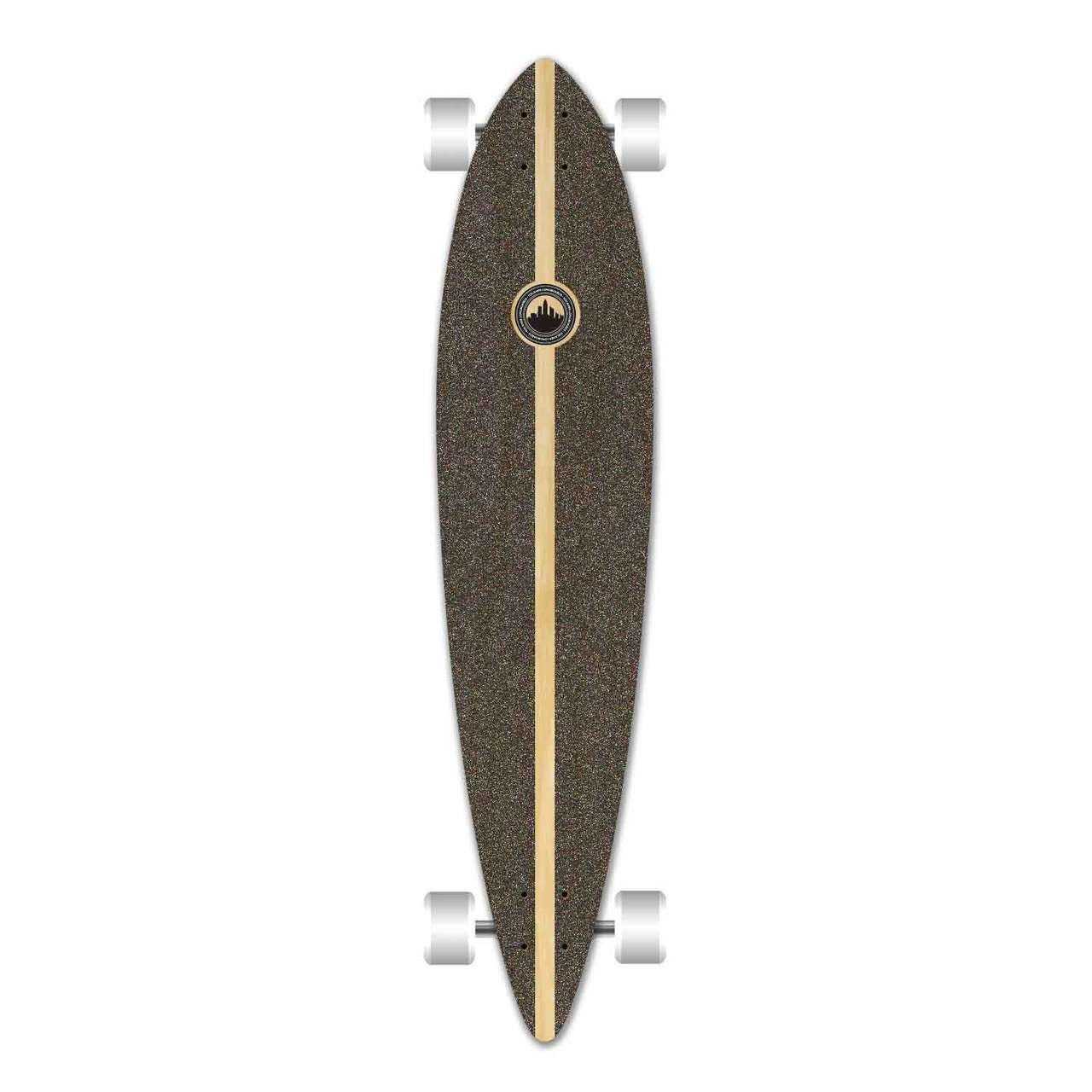 Yocaher Pintail Longboard Complete - Tiedye Original